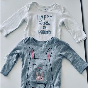 Carter’s Baby Onesies (6 and 9 months)